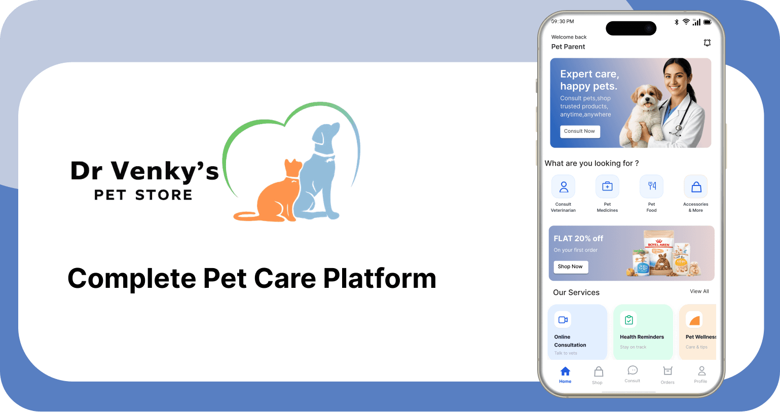 Dr Venky's Pet Store project