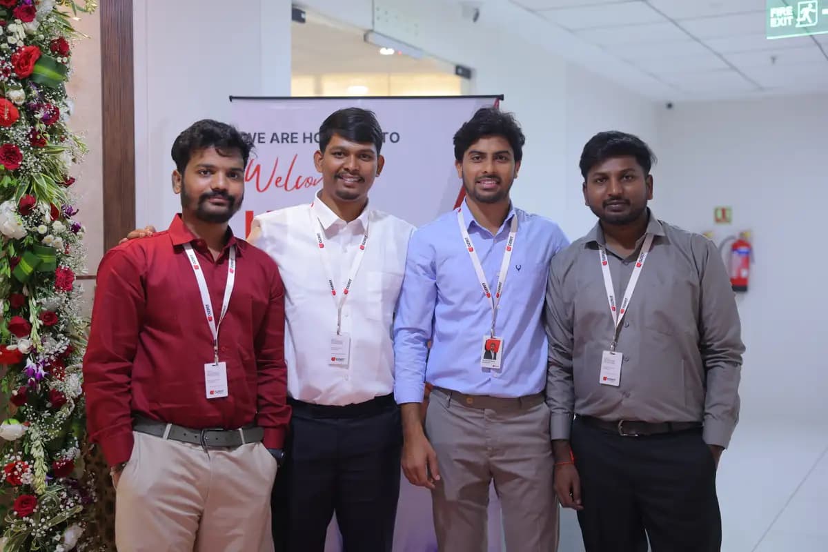 OZRIT — a top digital marketing agency in Hyderabad — marketing team at the Gachibowli office