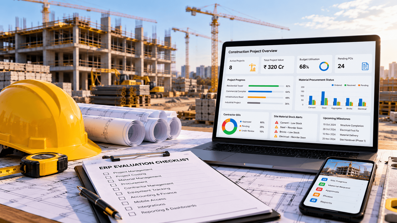 Construction ERP Software: How to Choose the Right System