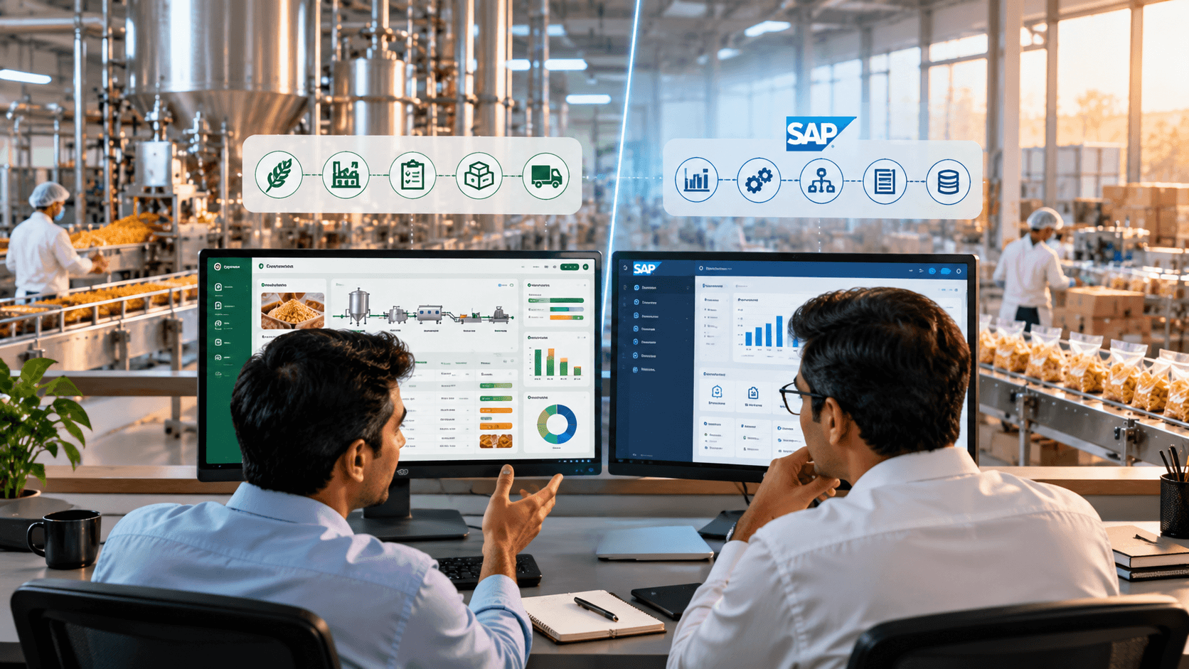 Custom ERP vs SAP for Food Processing