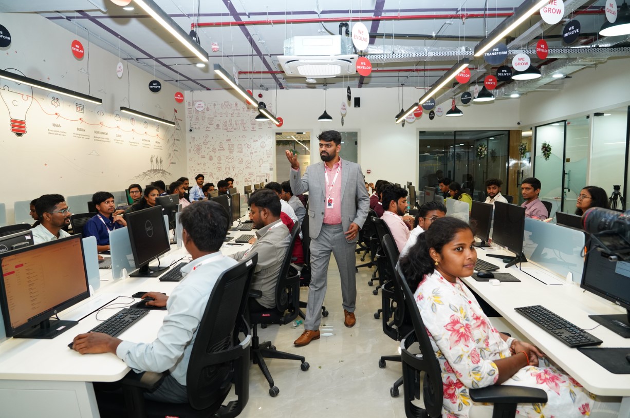 App design team at OZRIT Hyderabad