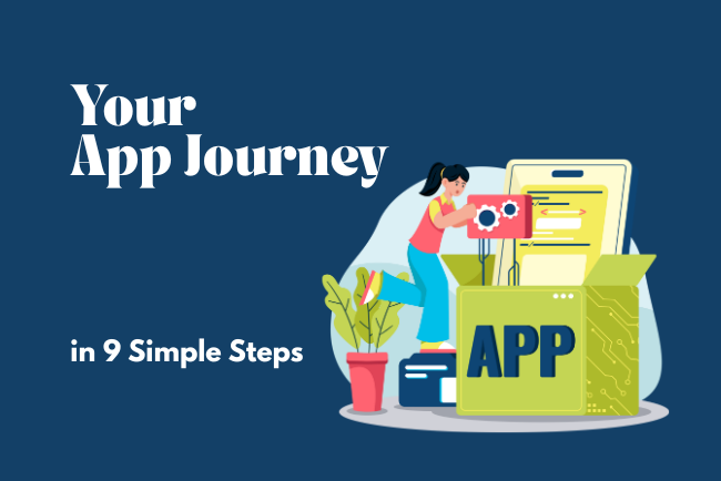 Mobile application development roadmap explained in 9 steps