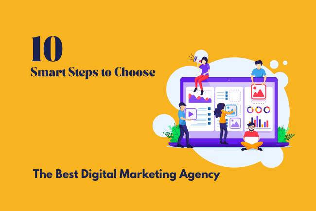 Business owner choosing a digital marketing agency in India