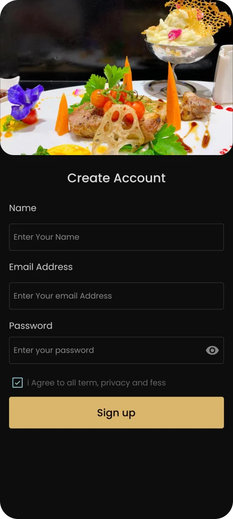 sign up