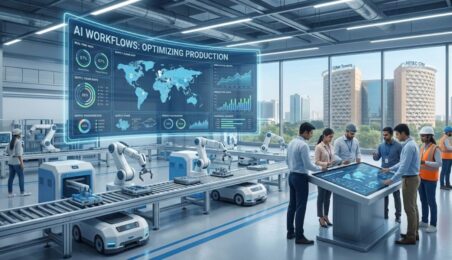 AI-enabled enterprise workflows automating operations, decision-making, and coordination across business systems in 2026