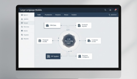 Large Language Models integrated into enterprise business systems and workflows