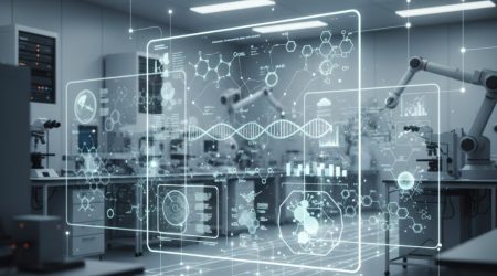 AI-driven digital advertising systems showing automated targeting, campaign optimization, data analytics, and ad performance workflows in 2026