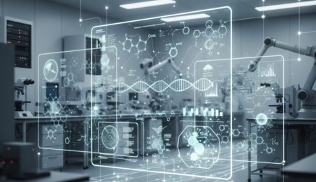 AI-driven digital advertising systems showing automated targeting, campaign optimization, data analytics, and ad performance workflows in 2026