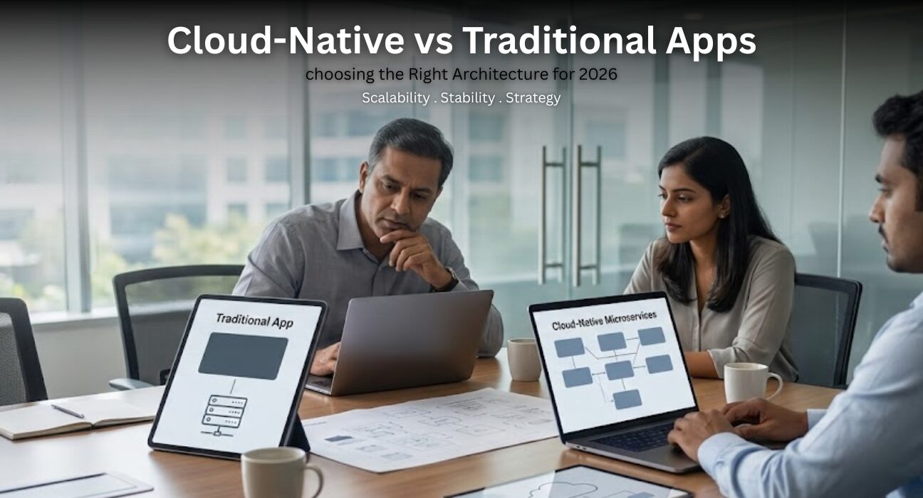 Cloud-native vs traditional application architecture comparison for Indian businesses