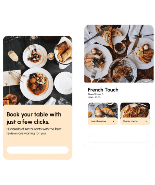 Table Reservation System Development